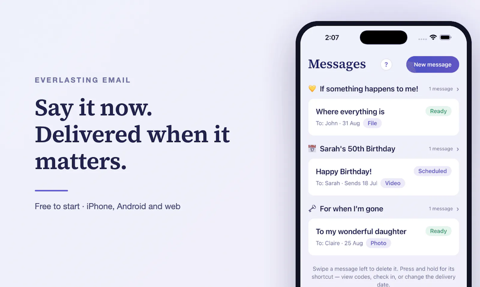 Everlasting Email screenshot 2