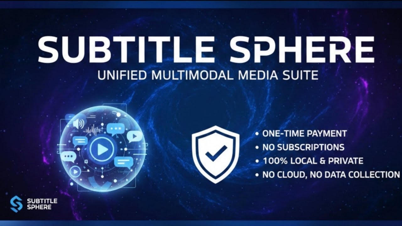Subtitle Sphere:All-in-One AI Media Tool gallery image