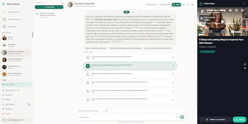 MentorClone screenshot 7