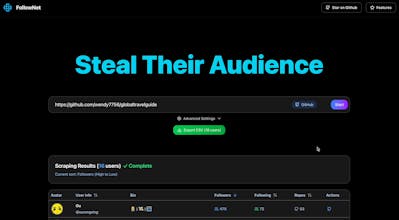 FollowNet: Steal their Audience gallery image