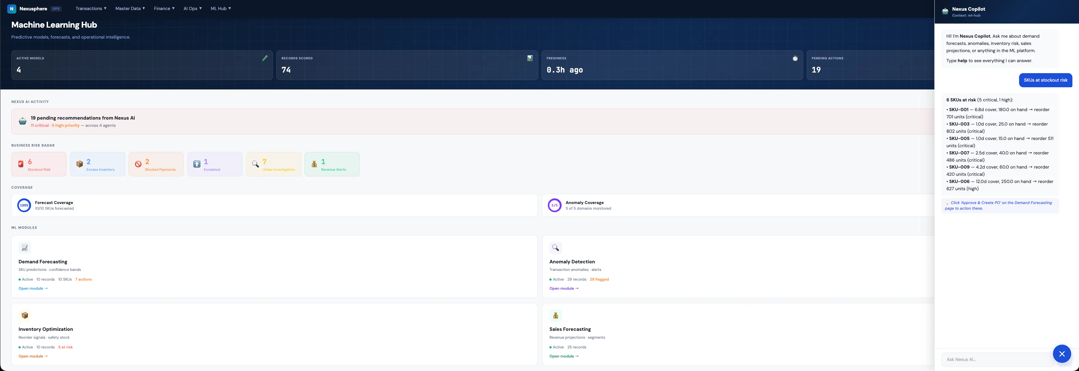 NexuSphere AI product banner