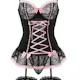 Sexy Lace Corset Lingerie Set for Women