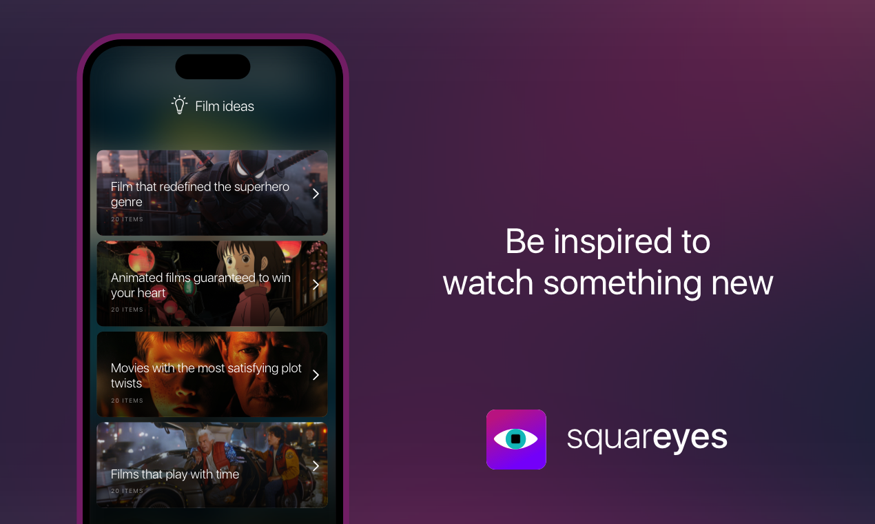 Média Yeux carrés - Recommandations de films et de télévision basés sur vos services de streaming 5