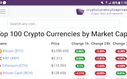 Live cryptocurrency prices media 3