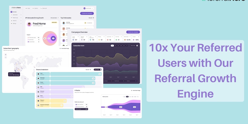 ReferralHero - New UX/UI
