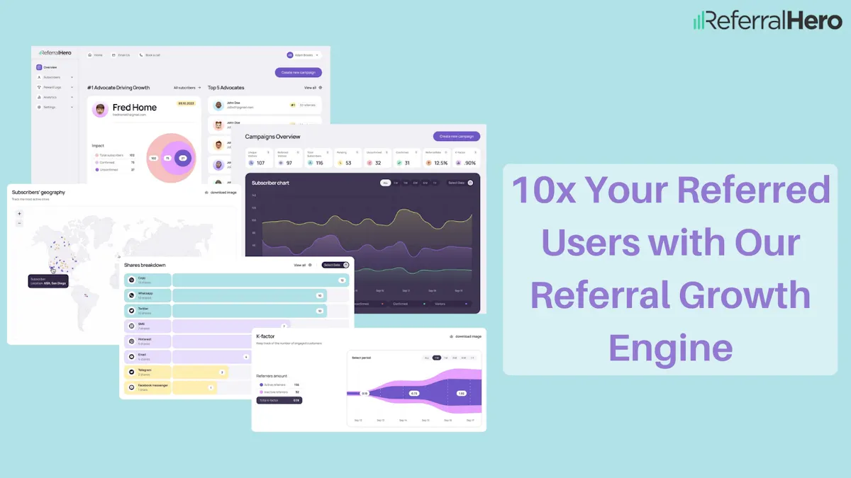 ReferralHero - New UX/UI