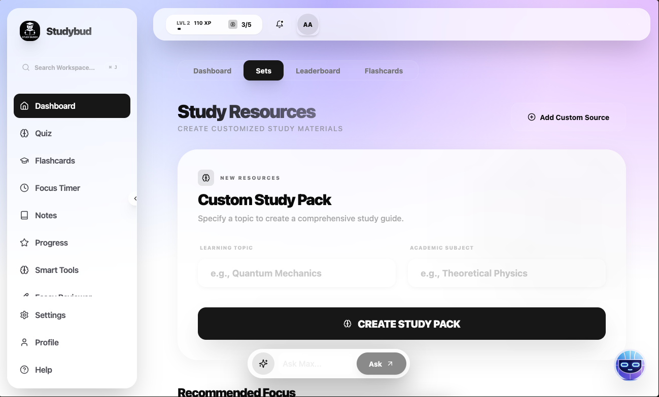 StudyBudAI gallery image