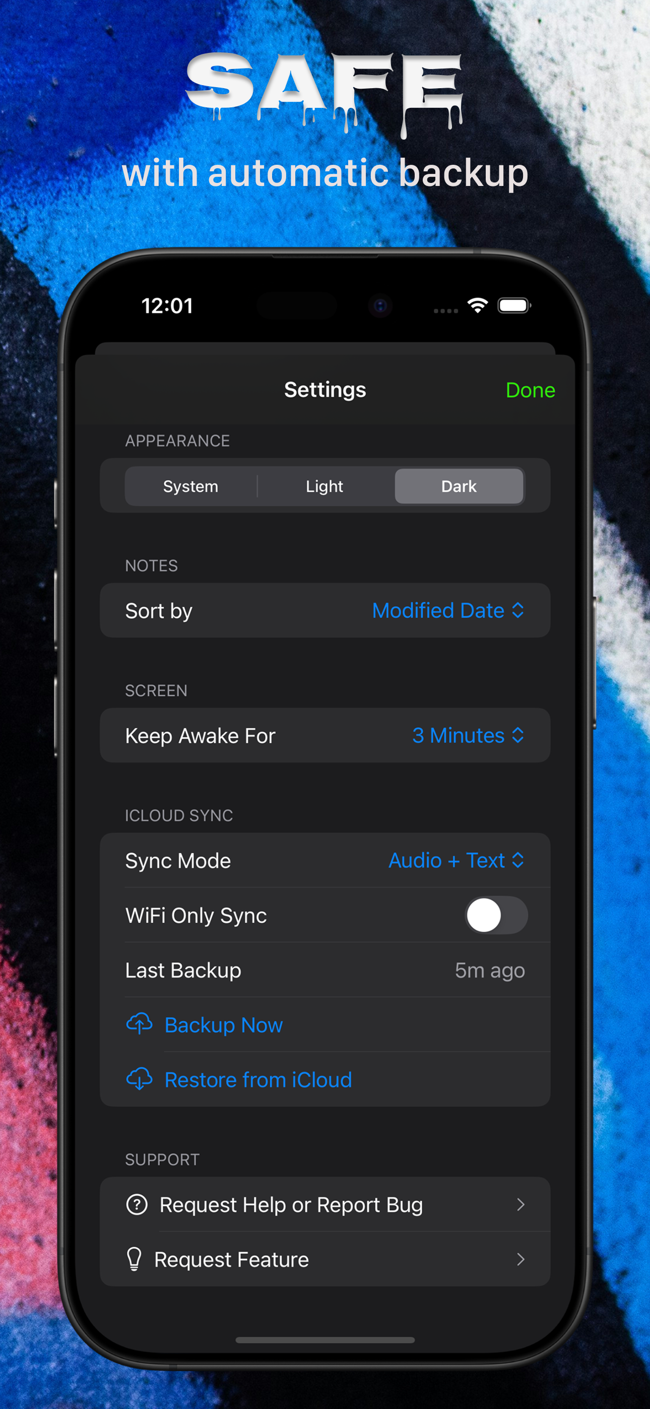 Média Notes de broche - Une application d'écriture de chansons qui maintient vos paroles et votre son ensemble 7