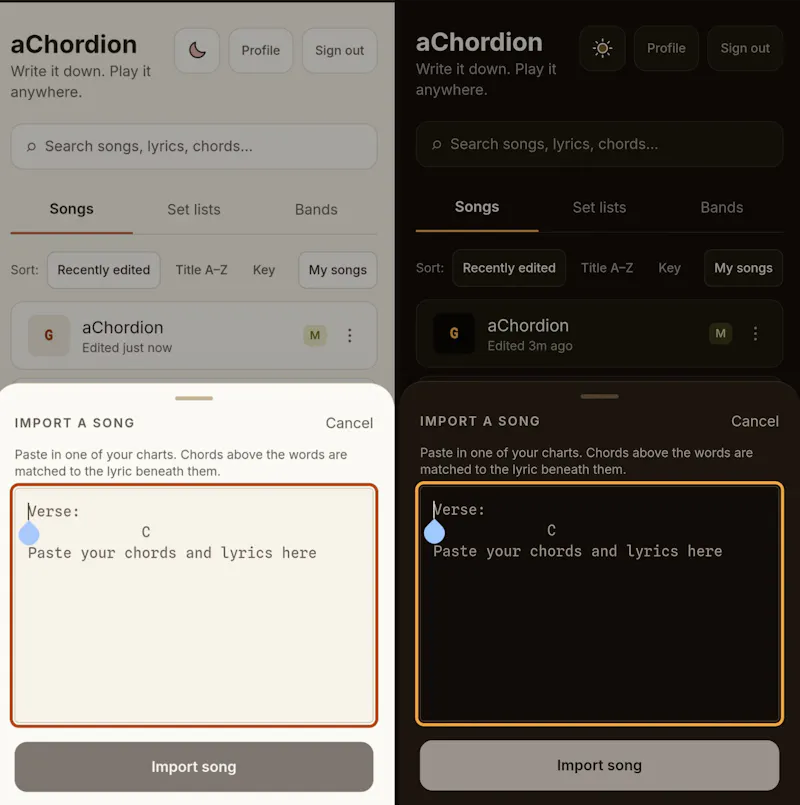 aChordion screenshot 4