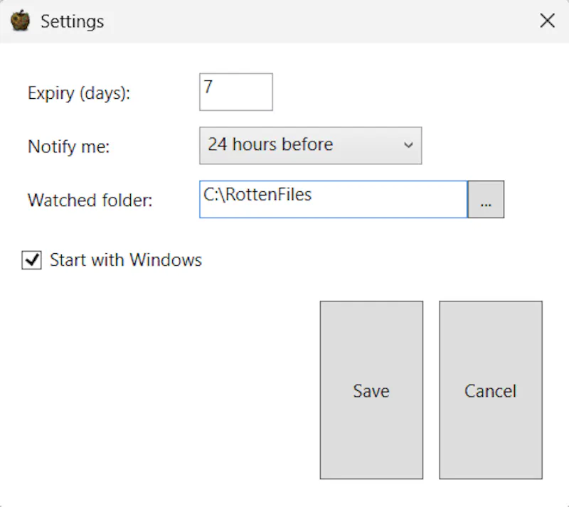 RottenFiles screenshot 2