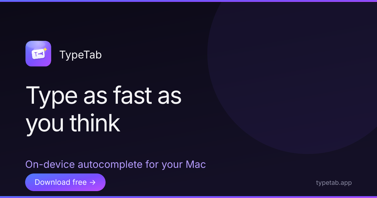 TypeTab gallery image