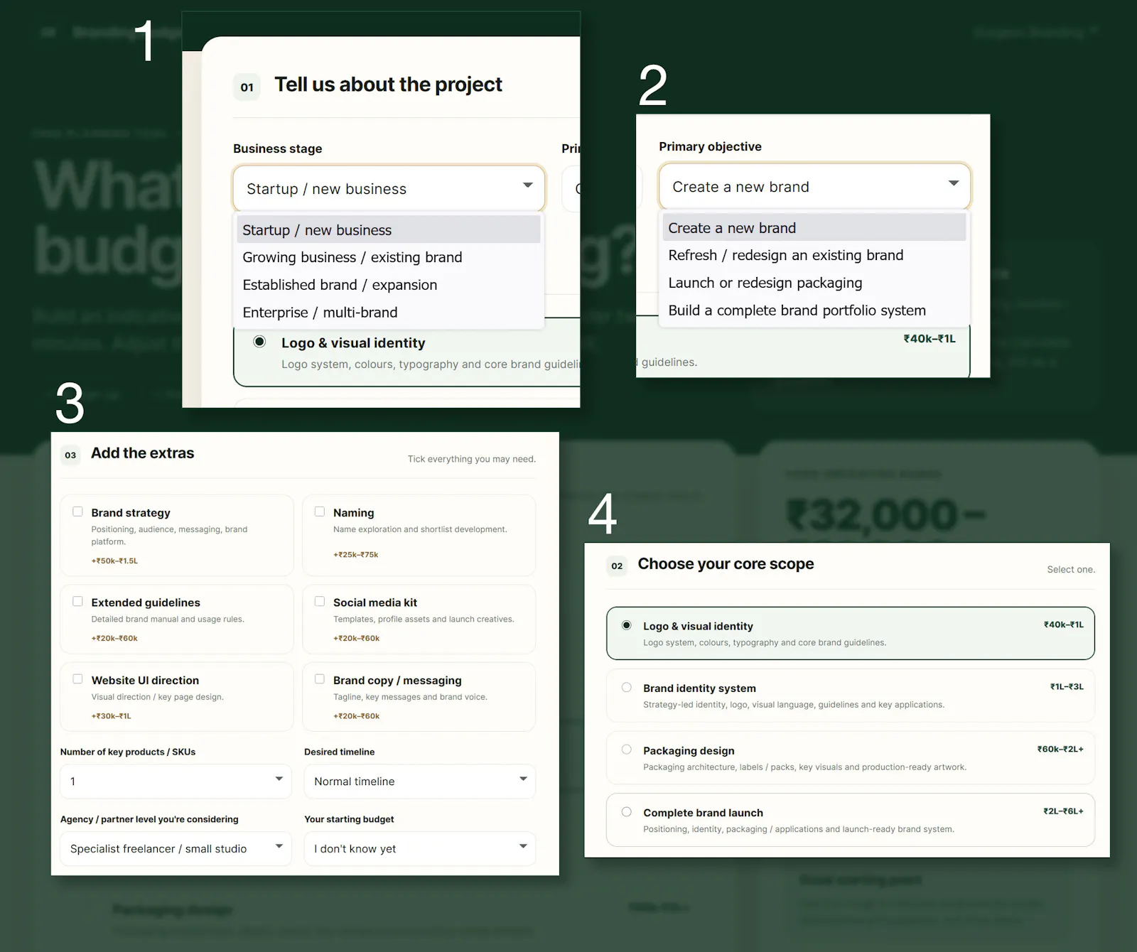 Branding Budget Calculator screenshot 2