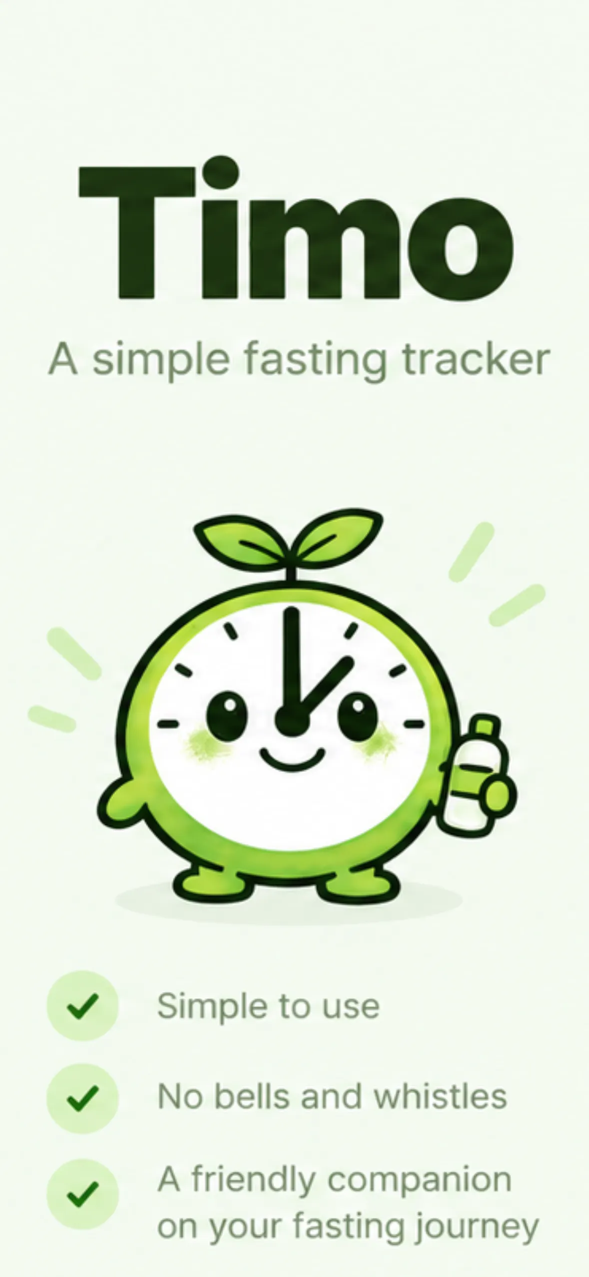 TIMO: Simple fasting app gallery image