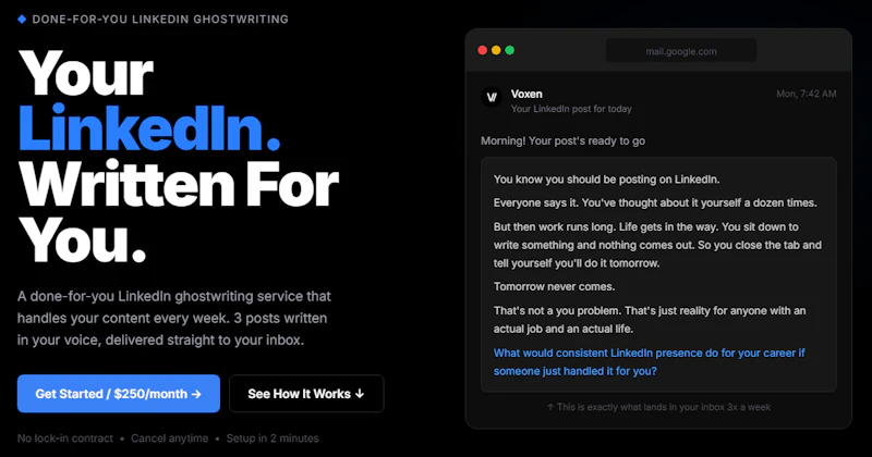 Voxen screenshot 1