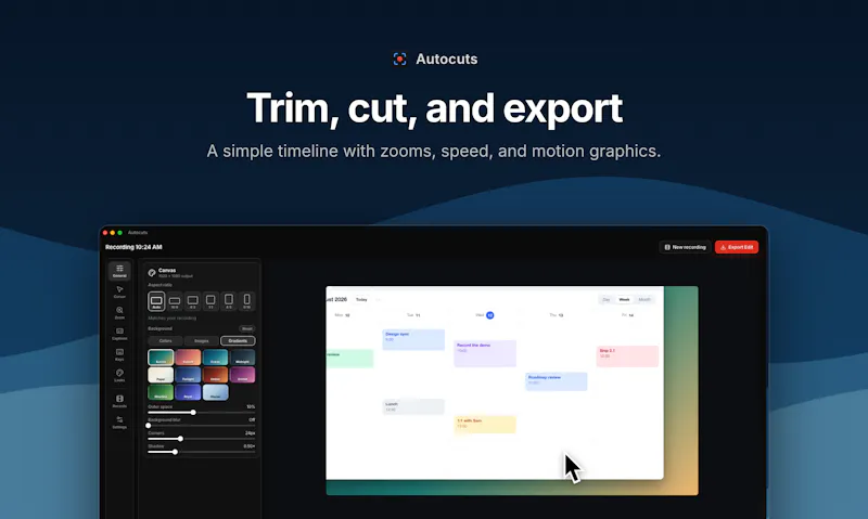 Autocuts screenshot 7