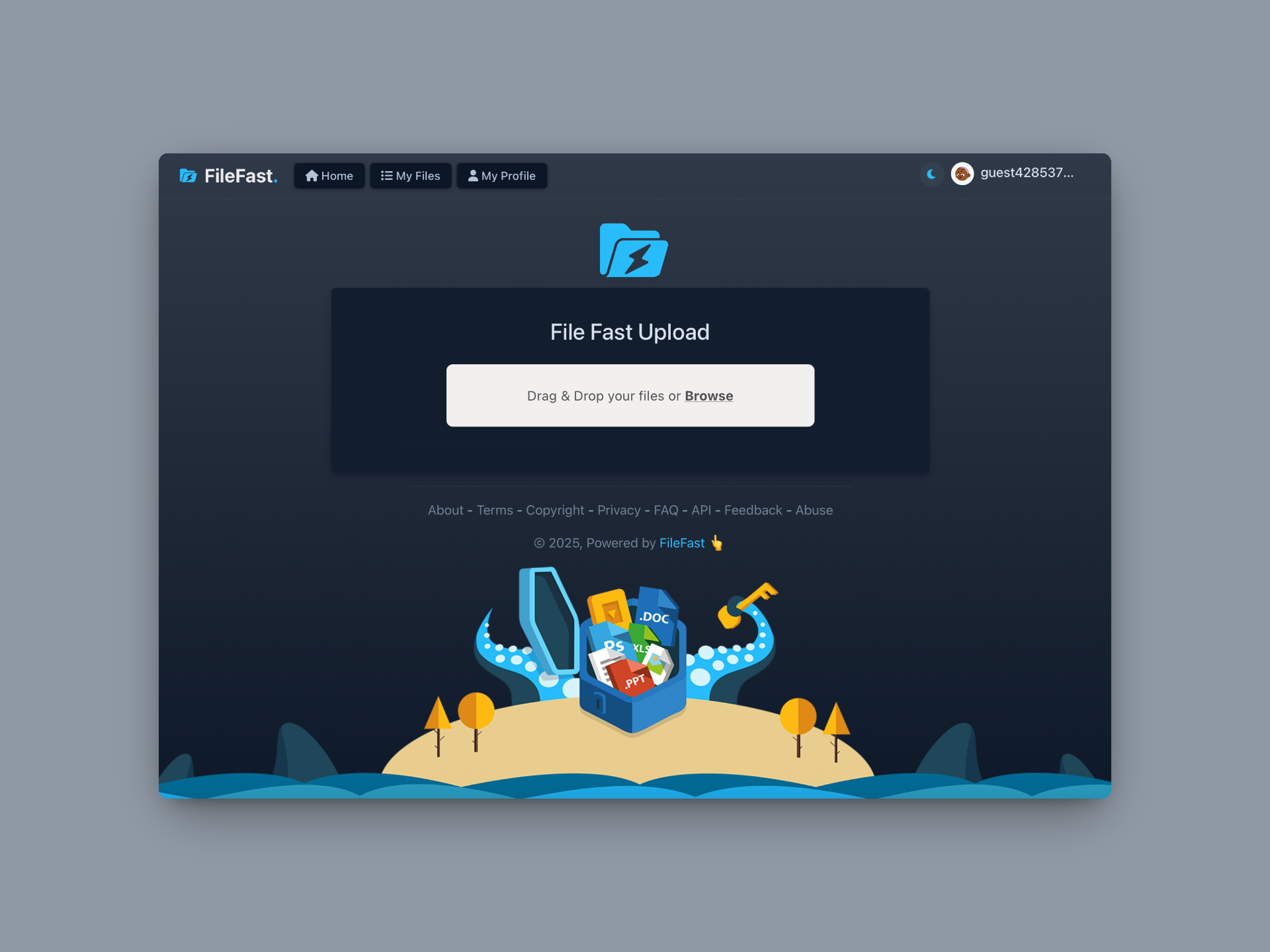 Filefast - 🚀 Servizi di trasferimento di file e cloud di grandi dimensioni media 1