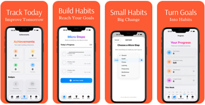Micro Steps: Tiny Habits screenshot 1