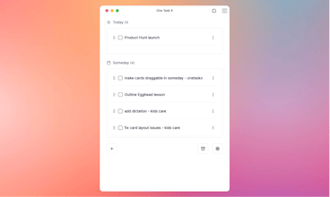 One Task X gallery image