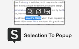 Selection to PopUp media 2