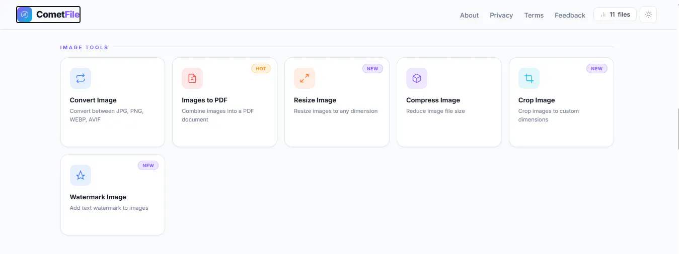 CometFile gallery image