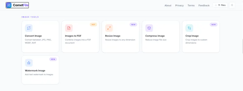 CometFile screenshot 4