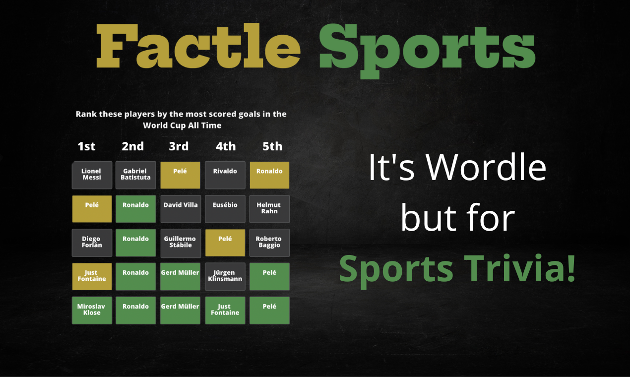 Sports Wordle Alternative