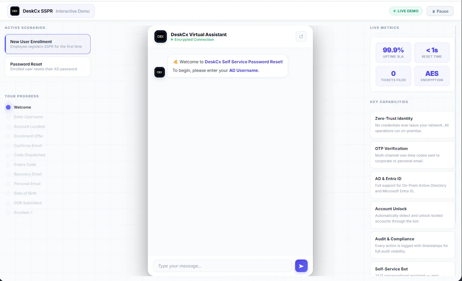 DeskCx screenshot 2