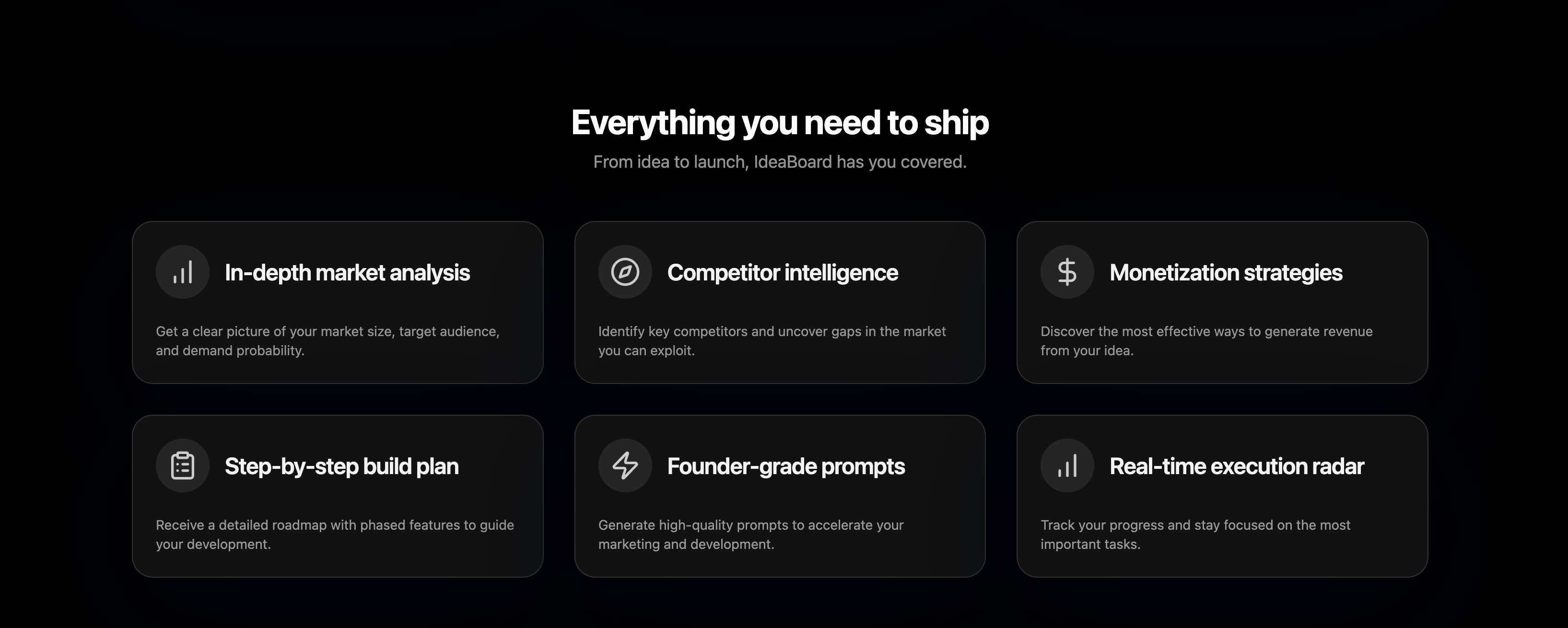 IdeaBoard - Screenshot 3 showing product features and functionality