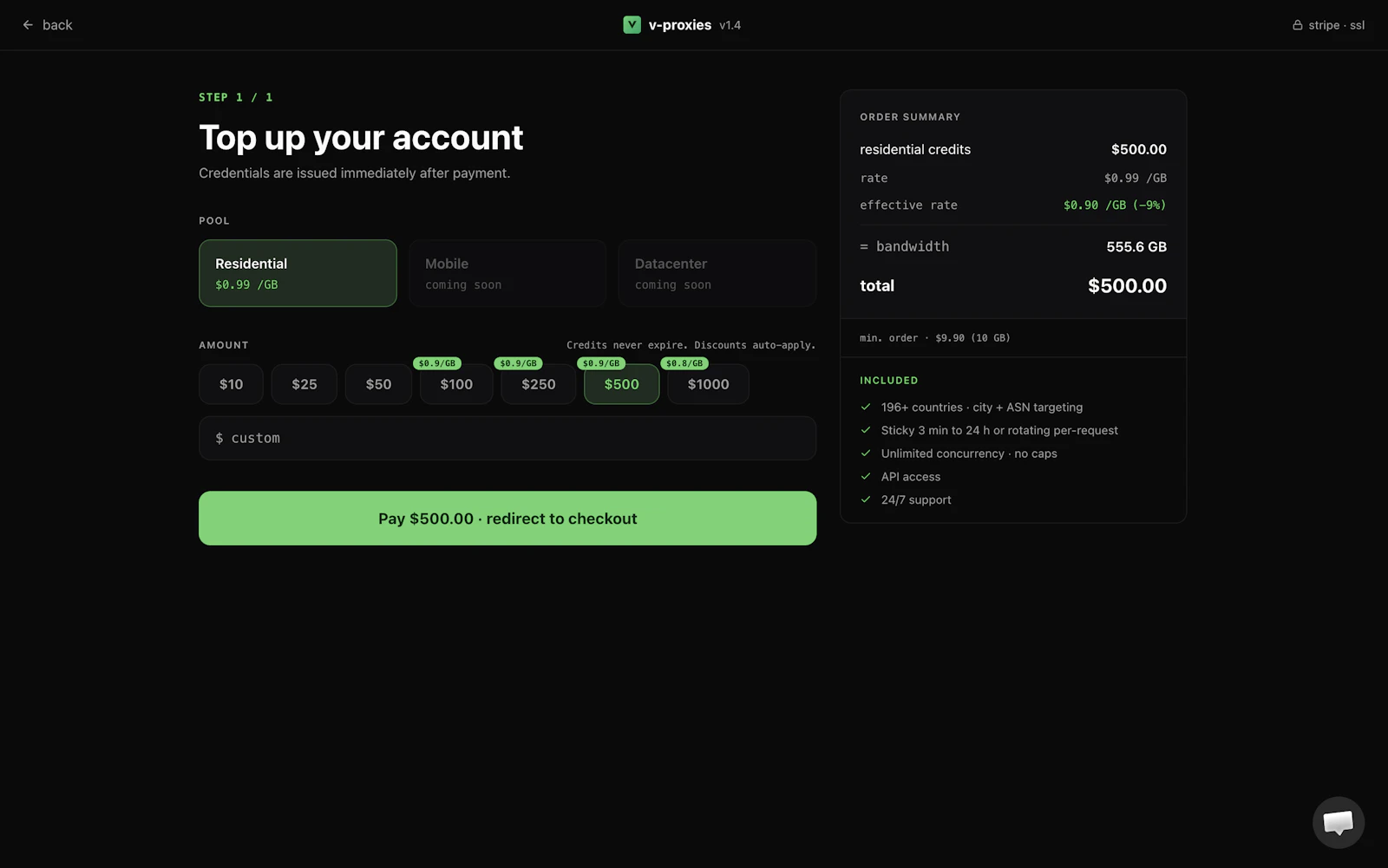 V-Proxies screenshot 3