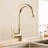 Antique Brass Rotatable Golden Kitchen Mixer Sink Tap TA139G