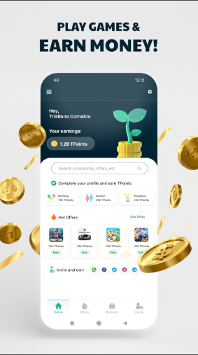 Mídia 1 de Tyr Rewards: Ganhe dinheiro e dinheiro