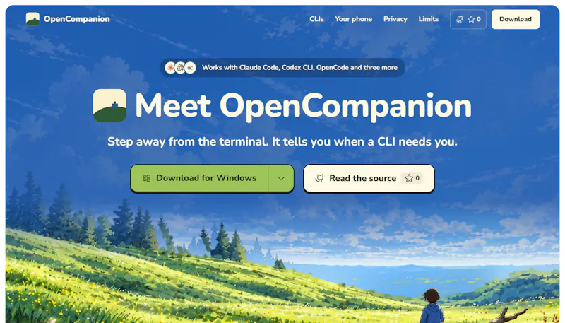 OpenCompanion screenshot 1