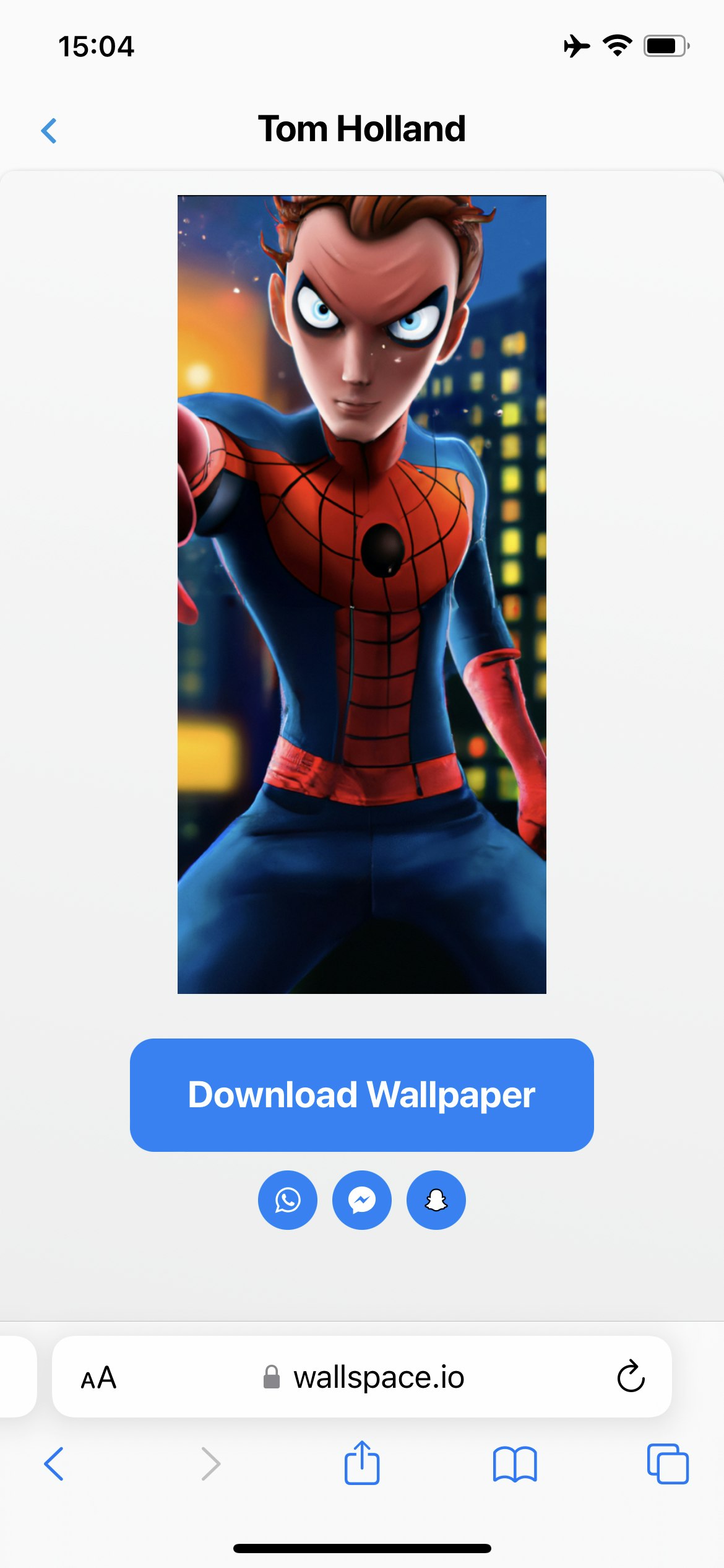 Muurruimte - Het is gemakkelijk om uw iPhone -achtergrond met één klik te wijzigen. media 3
