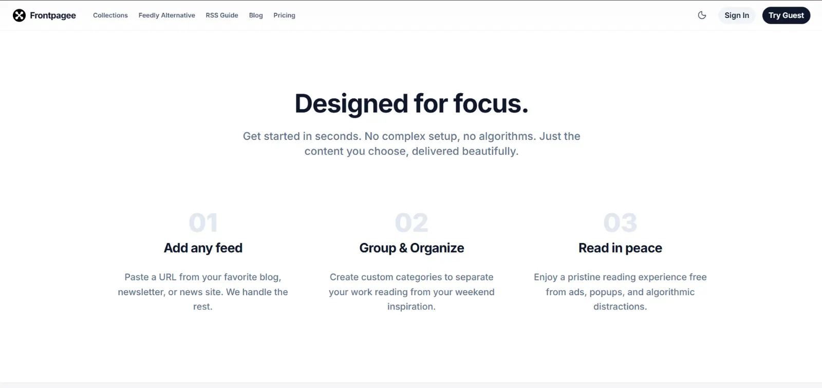 Frontpagee screenshot 3