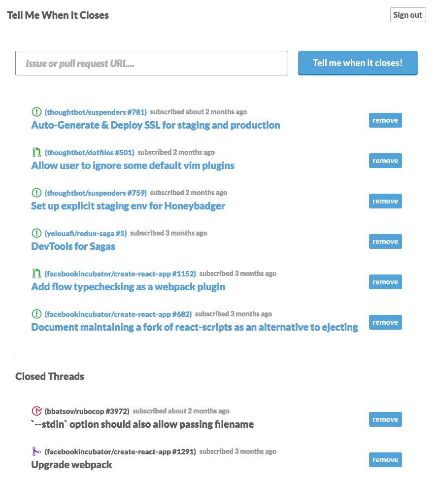 Tell Me When It Closes gallery image