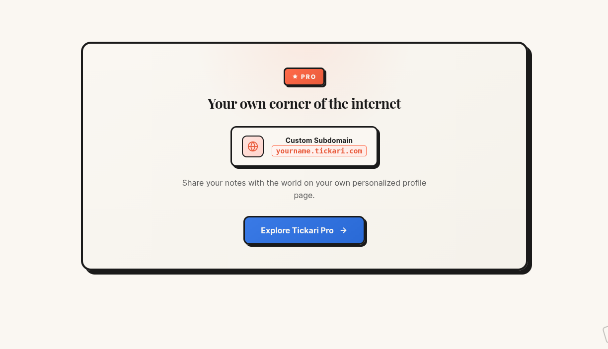 Tickari gallery image