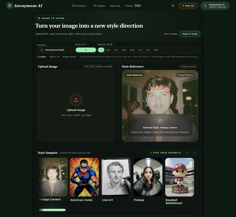 Anonymous AI screenshot 4