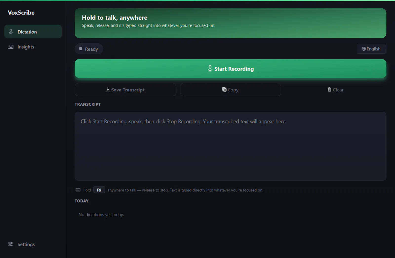 VoxScribe screenshot 4
