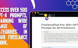 FreelancerFlow: GPT-4 Freelance Prompts media 3