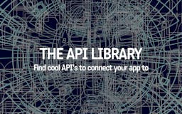The API LIbrary media 2