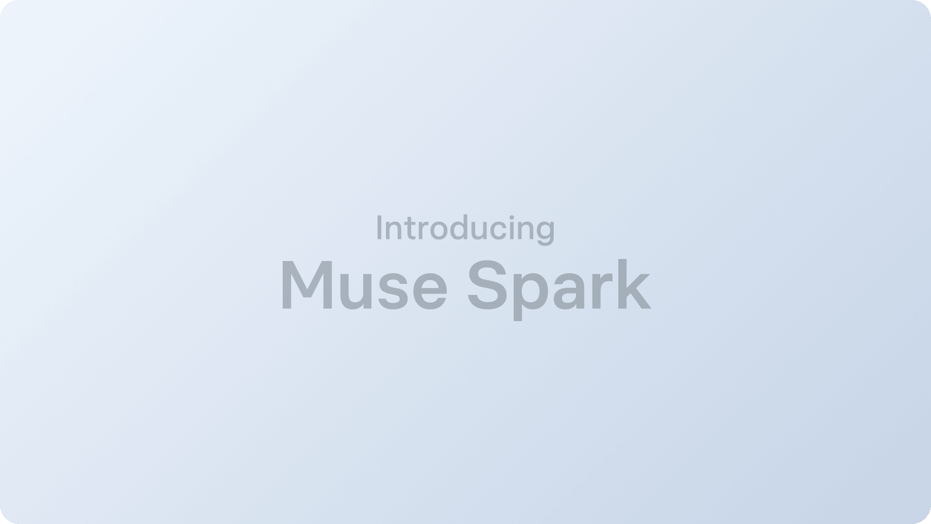 Meta Muse Spark gallery image