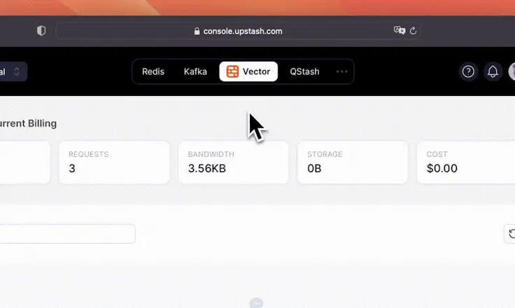 Upstash gallery image