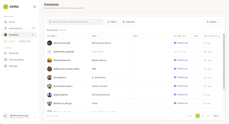 DMflo screenshot 5