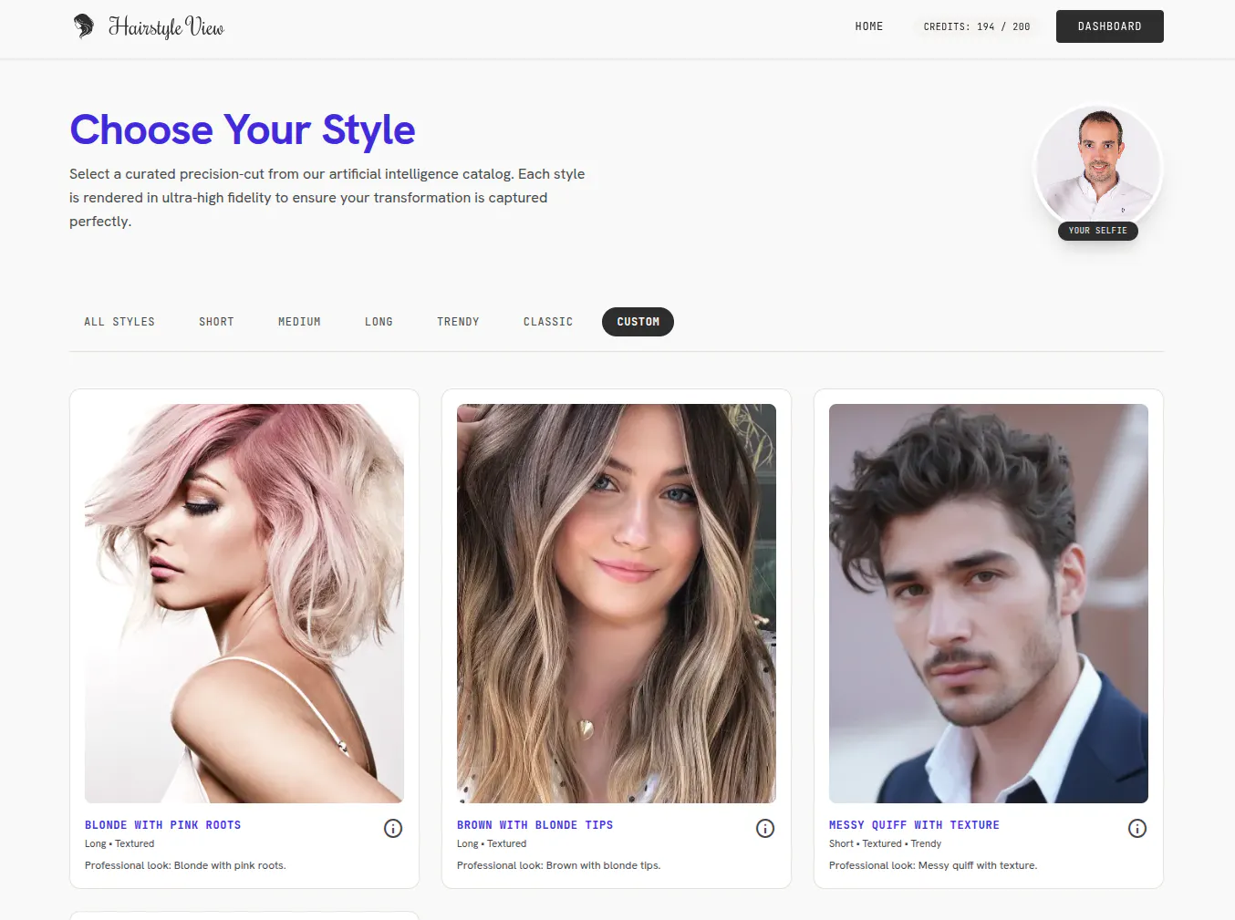 Hairstyle View 截图 8