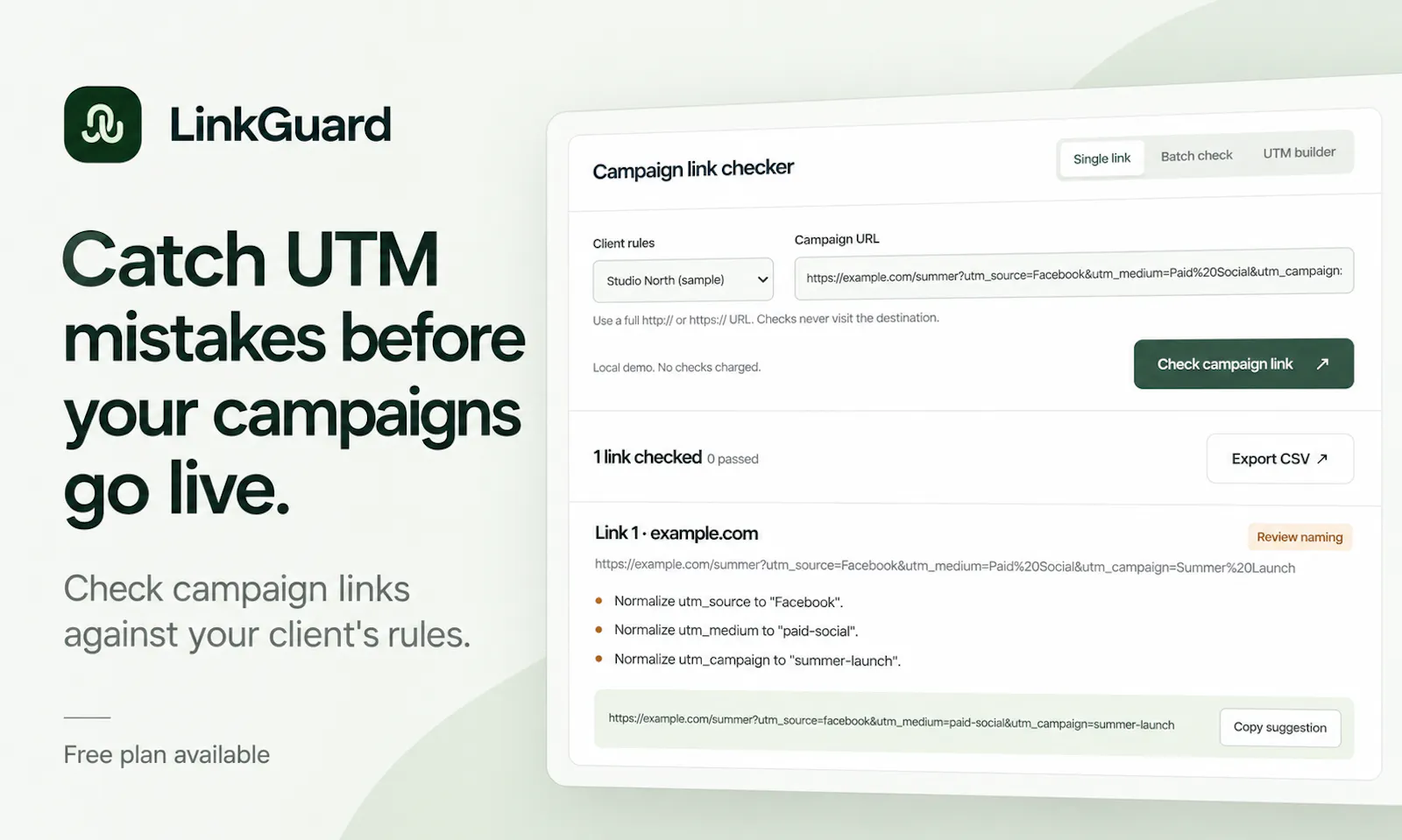 LinkGuard screenshot 1