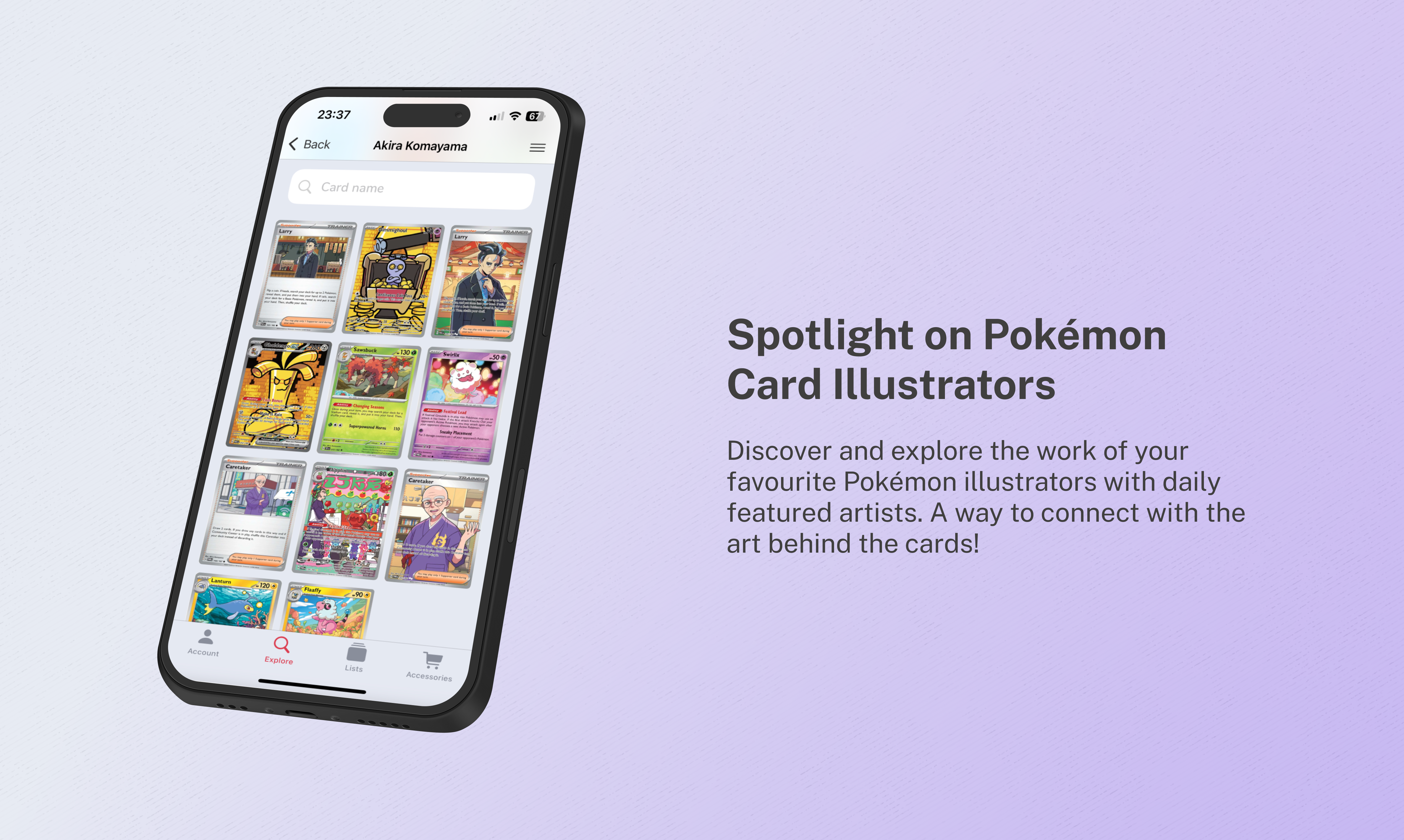TCG 동반자 - Pokémon TCG 수집기를위한 iOS 앱 미디어 3