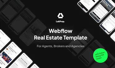 LukProp | Webflow Real Estate Template gallery image