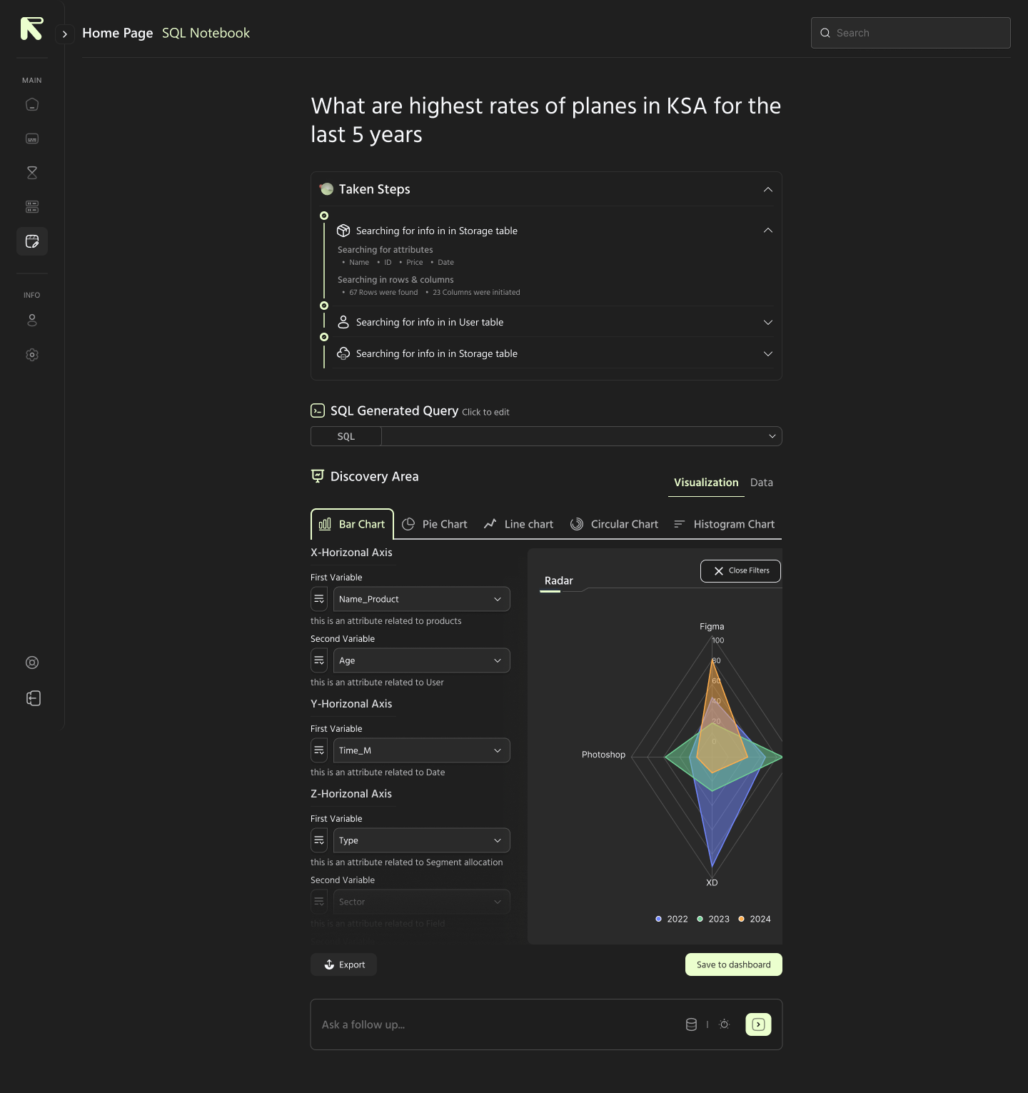 Revelate - Screenshot 2 showing product features and functionality