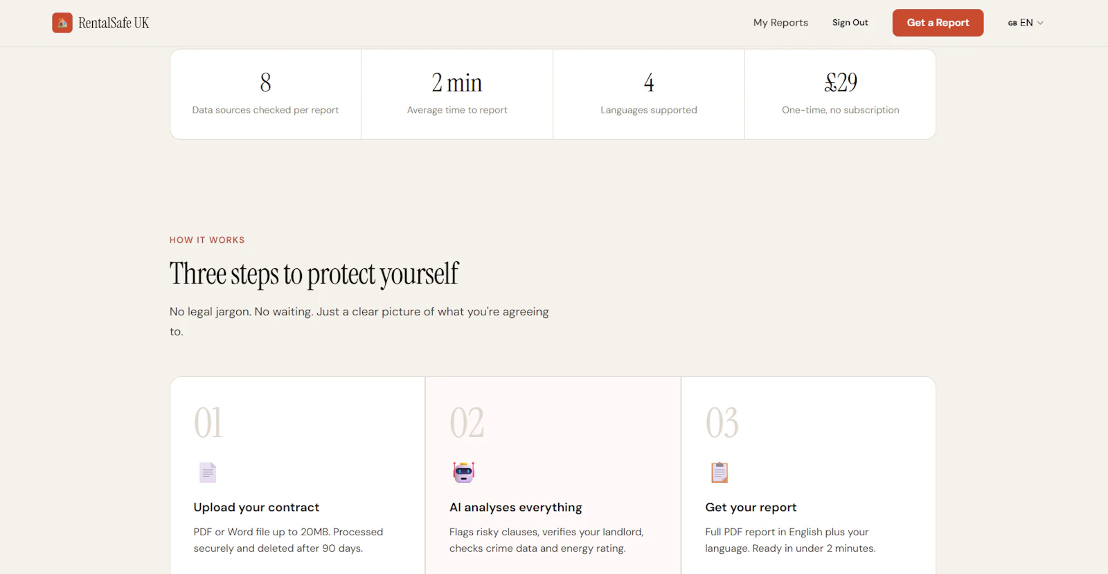 Rental Safe screenshot 2