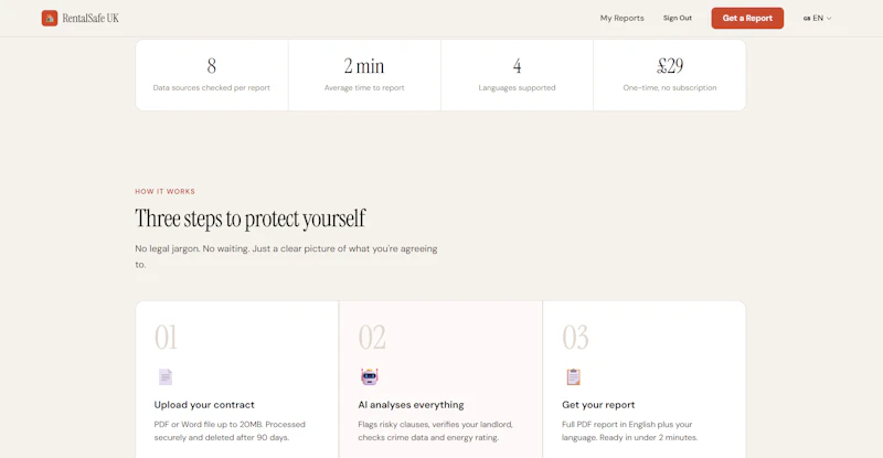 Rental Safe screenshot 2